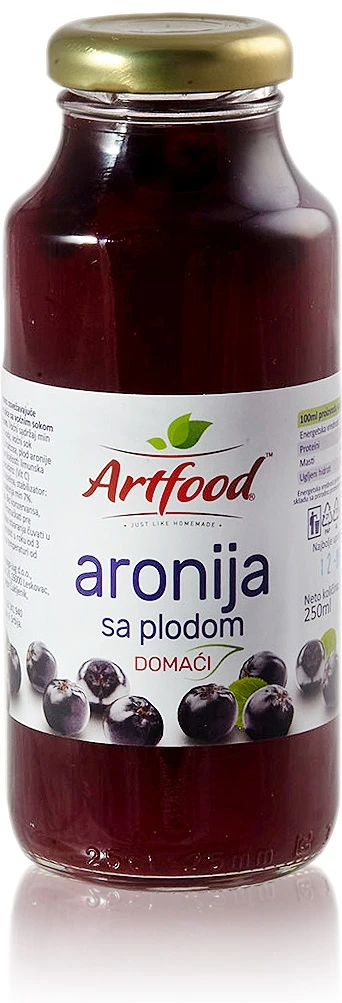 Napitak od aronije sa plodom 250 ml Artfood